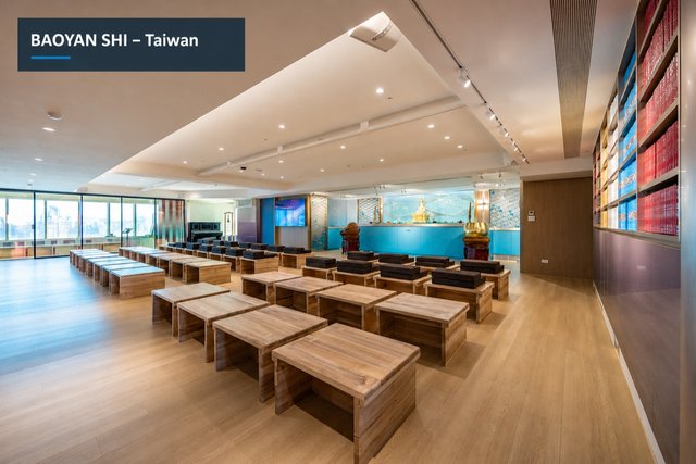An interior at Baoyan Shi, Taiwan.