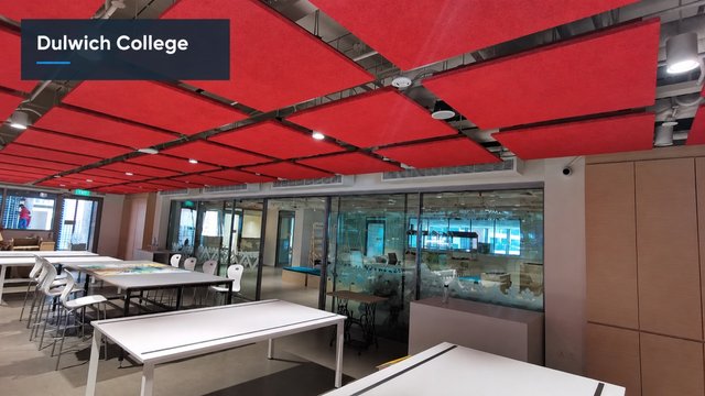 An open studio space at Dulwich College, The Greenhouse.