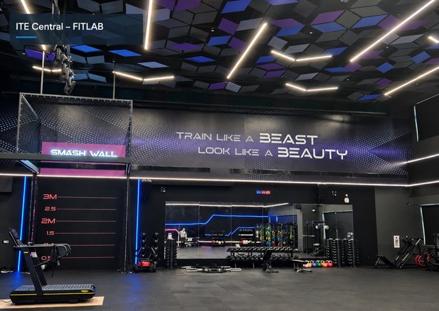 The FITLAB training studio at ITE College Central.